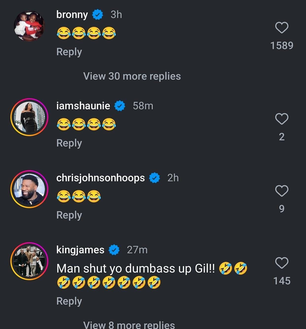 James and Shaunie Henderson’s reaction to Gilbert Arenas’ hostage joke